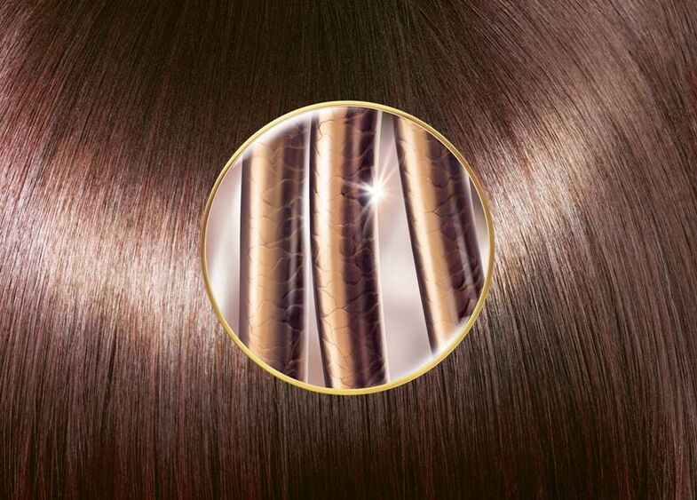 Structure de cheveux