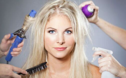 produits et outils de coiffure