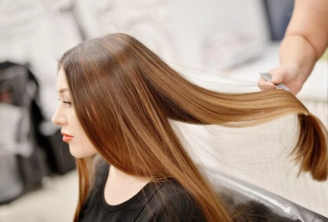 Restauration des cheveux dans la cabine